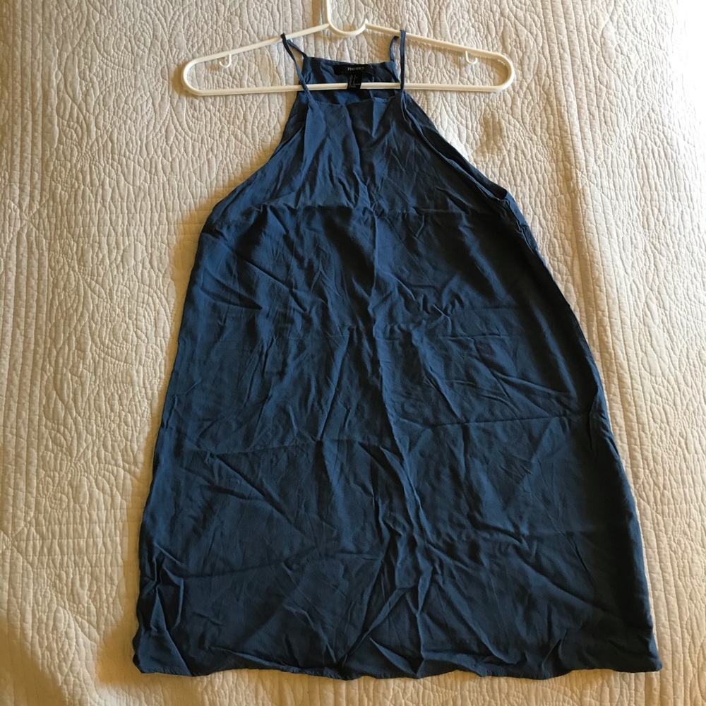 forever 21 blue dress